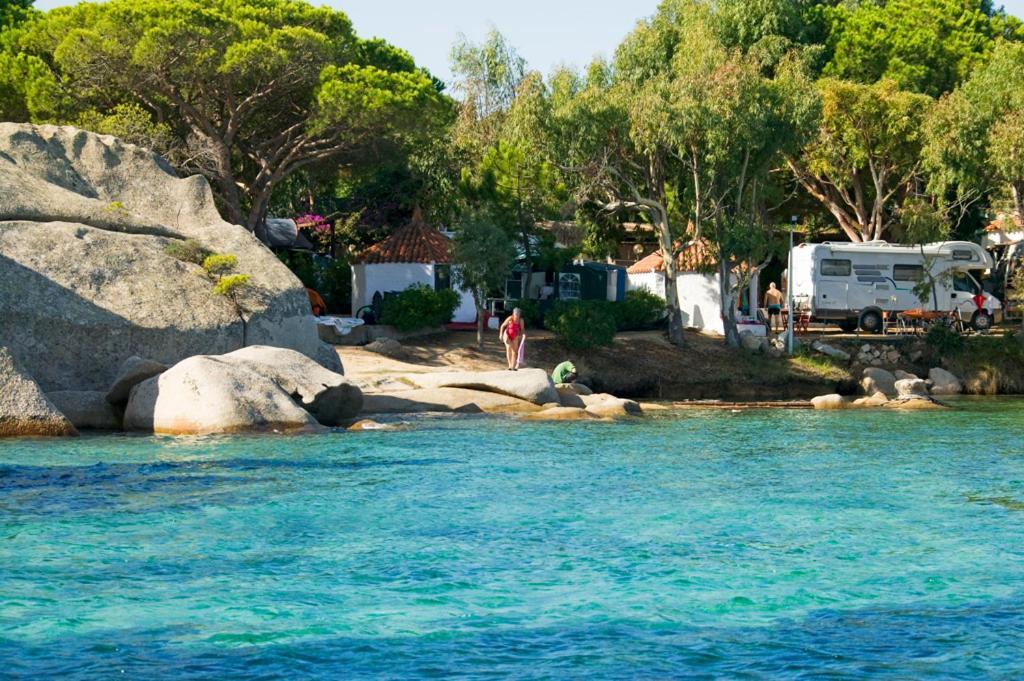 Hotel Camping Baia Saraceno Palau Exteriér fotografie